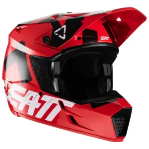LEATT MOTO 3.5 HELMET, RED - 2XL