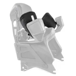 MUFF SEAT JACK PASSENGER HANDLE BLACK SNOWMOBILE KIMPEX (PAIR)